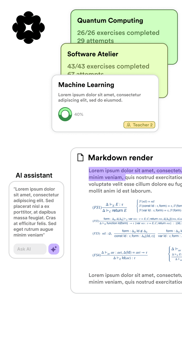 AI learning platform